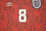 1994 England Away Retro Soccer jersey