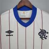 1983/84 Rangers Away Retro Soccer jersey