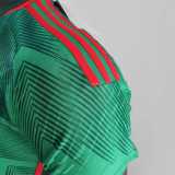 2022 Mexico Home Player Soccer jersey