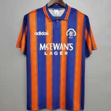 1993/94 Rangers Away Retro Soccer jersey