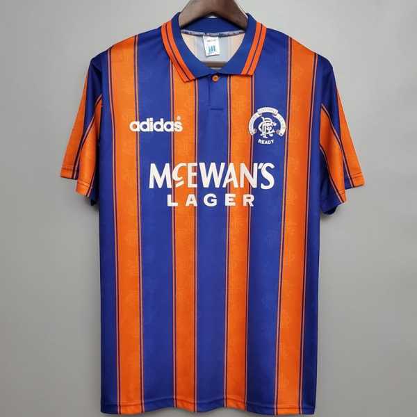 1993/94 Rangers Away Retro Soccer jersey