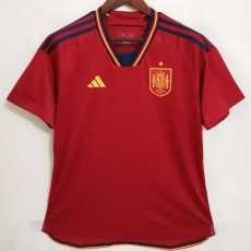 2022 Spain Home Fans Soccer jersey