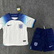 2022 England Home Fans Kids Soccer jersey