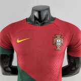 2022 Portugal Home Player Soccer jersey