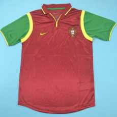 1999 Portugal Home Retro Soccer jersey