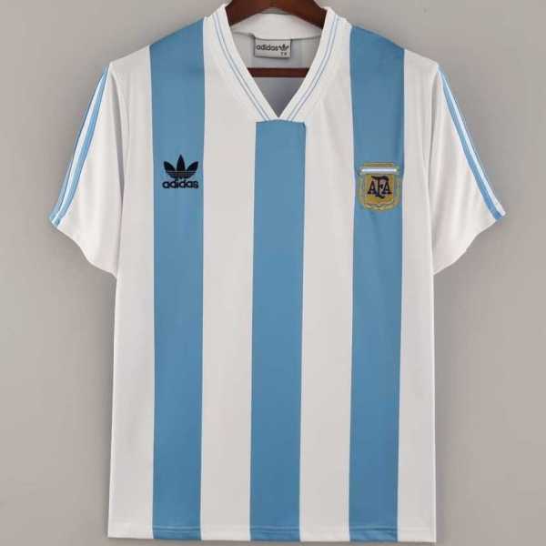 1993 Argentina Home Retro Soccer jersey