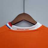 2008 Netherlands Home Retro Soccer jersey
