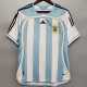2006 Argentina Home Retro Soccer jersey