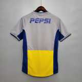 2002 Boca Juniors Away Retro Soccer jersey