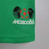 1986 Mexico Home Retro Soccer jersey