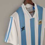1993 Argentina Home Retro Soccer jersey