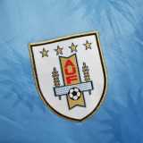 2010 Uruguay Home Retro Soccer jersey