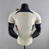 2022 Portugal Away Player Soccer jersey