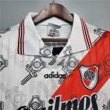 1995/96 River Plate Home Retro Soccer jersey