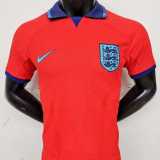 2022 England Away Player Soccer jersey