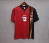 1996 Spain Home Retro Soccer jersey