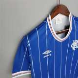 1982 Rangers Home Retro Soccer jersey