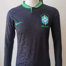 2022 Brazil Special Edition Player Long Sleeve Soccer jersey