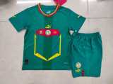 2022 Senegal Away Fans Kids Soccer jersey