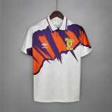 1991/92 Scotland Away Retro Soccer jersey