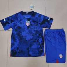 2022 United States Away Fans Sets Soccer jersey