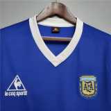 1986 Argentina Away Retro Soccer jersey