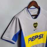 2002 Boca Juniors Away Retro Soccer jersey