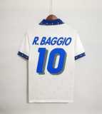 1994 Italy Away Retro Soccer jersey