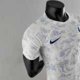 2022 France Away Player Soccer jersey
