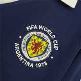 1987 Scotland Home Retro Soccer jersey