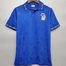 1994 Italy Home Retro Soccer jersey
