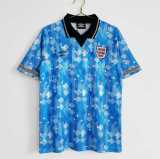 1990 England Away Retro Soccer jersey