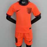 2022 England Away Fans Kids Soccer jersey