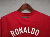 2010 Portugal Home Retro Soccer jersey