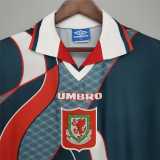 1994/95 Wales Away Retro Soccer jersey