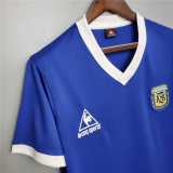 1986 Argentina Away Retro Soccer jersey