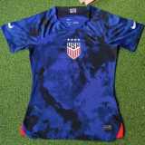 2022 United States Away Fans Women Soccer jersey