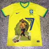 2022 Brazil Commemorative Edition Fans Soccer jersey