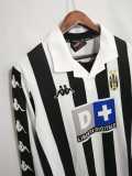 1999/00 JUV Home Retro Long Sleeve Soccer jersey