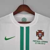 2012/13 Portugal Away Retro Long Sleeve Soccer jersey