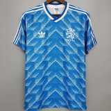 1988 Netherlands Away Retro Soccer jersey