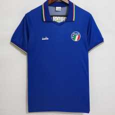 1990 Italy Home Retro Soccer jersey