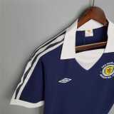 1987 Scotland Home Retro Soccer jersey