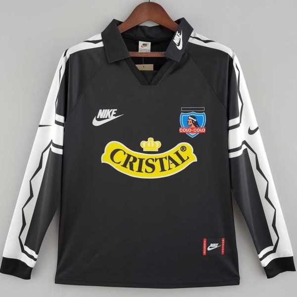 1995 Colo-Colo Away Retro Long Sleeve Soccer jersey
