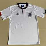 1989 England Home Retro Soccer jersey