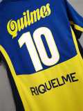 2001 Boca Juniors Home Retro Soccer jersey