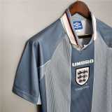 1996 England Away Retro Soccer jersey