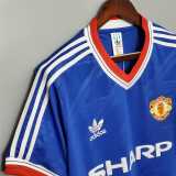 1986/87 Man Utd 3RD Retro Soccer jersey