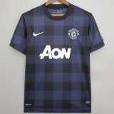 2013/14 Man Utd Away Retro Soccer jersey