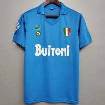 1987/88 Napoli Home Retro Soccer jersey
